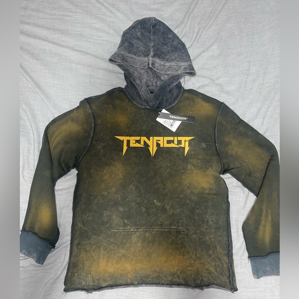 Tenaciti studios Green Washed Heavyweight sweater